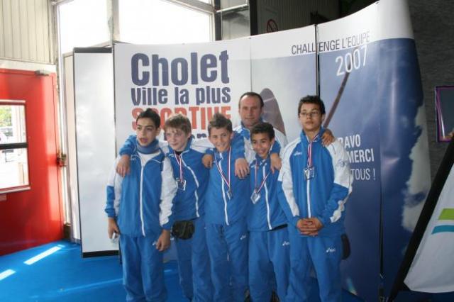 championnats de france équipe Chôlet